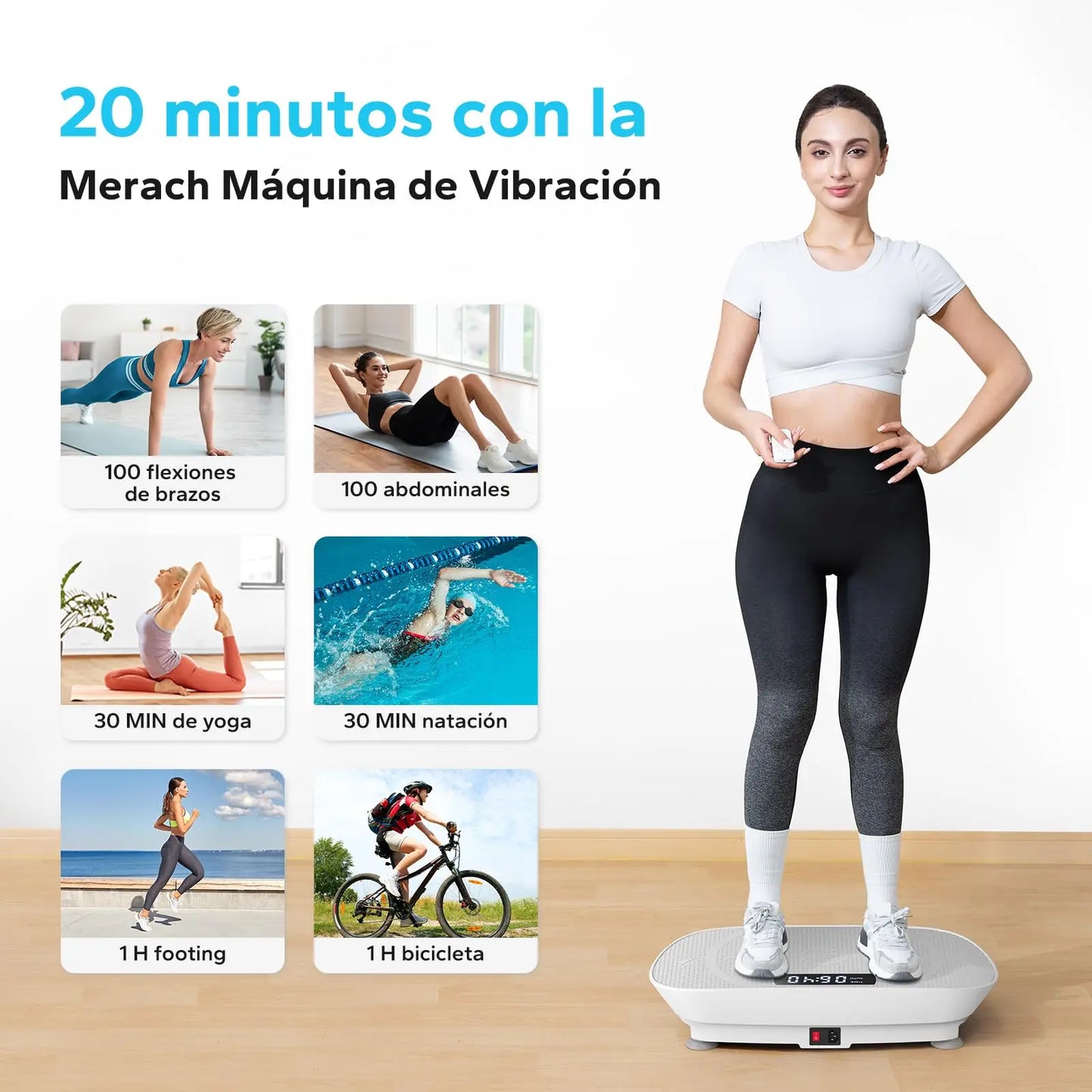 VibraFit Pro: Tu Gimnasio Silencioso en Casa