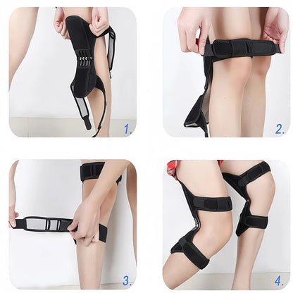 PowerKnee™ | Rodillera de Alto Rendimiento con Refuerzo Inteligente
