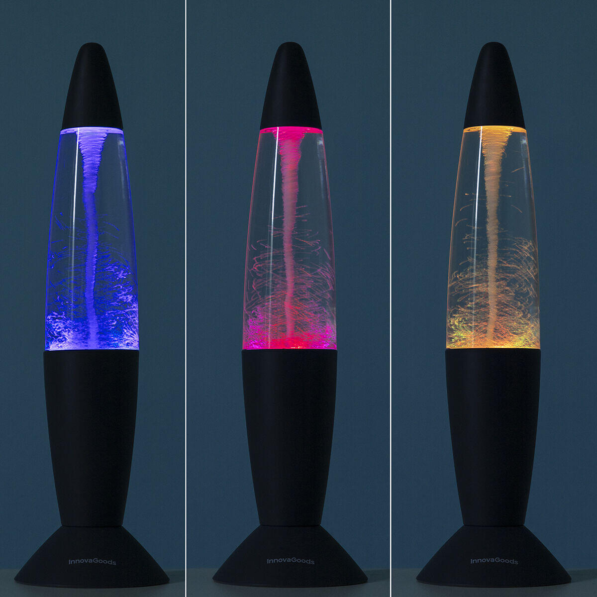 Lámpara de Lava LED Tornado Twamp