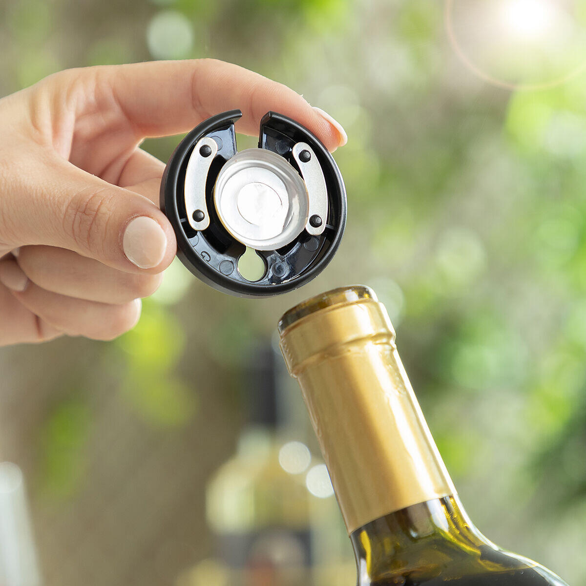 Sacacorchos Eléctrico con Accesorios para Vino Corking InnovaGoods